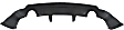 Rear, Upper and Lower Upper - Primed, Lower - Textured Bumper Cover