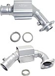 2003 Jeep Liberty Limited - Front, Driver and Passenger Side Catalytic Converter, 3.7L 6Cyl, Federal EPA Standard, 46-State Legal (Cannot ship to CA, CO, NY or ME), Direct Replacement Series