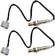 Driver and Passenger Side, After Catalytic Converter Oxygen Sensor, Set of 2, 4-wire