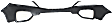 2013 Kia Sorento - Front, Upper and Lower Primed Bumper Cover, For Models Without Sport Package