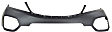 2013 Kia Sorento - Front, Upper and Lower Primed Bumper Cover, For Models Without Sport Package