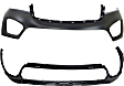 2016 Kia Sorento - Front,Upper and Lower Upper - Primed, Lower - Textured Bumper Cover