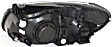 2008 Kia Spectra - Driver and Passenger Side Halogen Headlight, With bulb(s), OE Replacement
