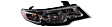 2013 Kia Forte - Driver and Passenger Side Halogen Headlight, With bulb(s), OE Replacement