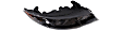 2013 Kia Forte - Driver and Passenger Side Halogen Headlight, With bulb(s), OE Replacement