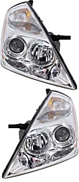 2010 Kia Sedona - Driver and Passenger Side Halogen Headlight, With bulb(s), OE Replacement