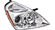 2010 Kia Sedona - Driver and Passenger Side Halogen Headlight, With bulb(s), OE Replacement