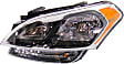 Driver and Passenger Side Halogen Headlight, With bulb(s), OE Replacement