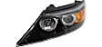 2012 Kia Sorento - Driver and Passenger Side Halogen Headlight, With bulb(s), OE Replacement