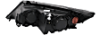 2012 Kia Sorento - Driver and Passenger Side Halogen Headlight, With bulb(s), OE Replacement