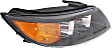 2012 Kia Sorento - Driver and Passenger Side Halogen Headlight, With bulb(s), OE Replacement, CAPA Certified