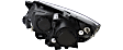 Driver and Passenger Side Headlights, with Bulbs, Halogen, Sedan, Korea Built Vehicle, CAPA Certified