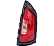 Driver and Passenger Side Halogen Tail Light, With bulb(s), OE Replacement