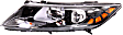 Driver and Passenger Side Headlights, with Bulbs, Halogen, USA Built Vehicle