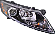 2013 Kia Optima - Driver and Passenger Side Halogen Headlight, With bulb(s), USA Built Vehicle, OE Replacement, CAPA Certified