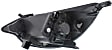 2013 Kia Rio - Driver and Passenger Side Halogen Headlight, With bulb(s), OE Replacement, Sedan