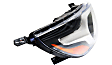 2013 Kia Rio - Driver and Passenger Side Halogen Headlight, With bulb(s), OE Replacement, Sedan, CAPA Certified