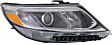 2014-2015 Kia Sorento - Driver and Passenger Side Headlights, with Bulbs, Halogen, For Models without Headlights Auto-Leveling and LED Accent Lights, without LED accent light