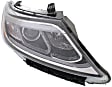 2014-2015 Kia Sorento - Driver and Passenger Side Headlights, with Bulbs, Halogen, For Models without Headlights Auto-Leveling and LED Accent Lights, without LED accent light