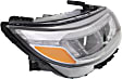 2014-2015 Kia Sorento - Driver and Passenger Side Headlights, with Bulbs, Halogen, For Models without Headlights Auto-Leveling and LED Accent Lights, without LED accent light