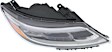 2014-2015 Kia Sorento - Driver and Passenger Side Headlights, with Bulbs, Halogen, For Models without Headlights Auto-Leveling and LED Accent Lights, without LED accent light