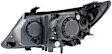 2014-2015 Kia Sorento - Driver and Passenger Side Headlights, with Bulbs, Halogen, For Models without Auto Level Control, with LED Accent Light, CAPA Certified