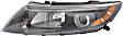 2015 Kia Optima - Driver and Passenger Side Halogen Headlight, With bulb(s),  USA Built Vehicle, OE Replacement, Sedan