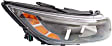 2015 Kia Optima - Driver and Passenger Side Halogen Headlight, With bulb(s),  USA Built Vehicle, OE Replacement, Sedan