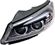 Driver and Passenger Side Headlights, with Bulbs, Halogen, without LED accent light, CAPA Certified