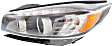 Driver and Passenger Side Headlights, with Bulbs, Halogen, with LED Accent Light
