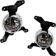 Front, Driver and Passenger Side Fog Lights, With bulb(s), Halogen, For Models Without Sport Package