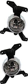 2013 Kia Sorento - Front, Driver and Passenger Side Halogen Fog Light, With bulb(s), For Models Without Sport Package, CAPA Certified