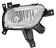 Front, Driver and Passenger Side Fog Lights, With Bulb(s), Halogen