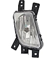 Front, Driver and Passenger Side Fog Lights, With Bulb(s), Halogen
