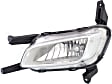 Front, Driver and Passenger Side Fog Lights, With Bulb(s), Halogen, Korea or USA Built Vehicle
