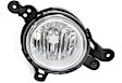 2016 Kia Soul + - Front, Driver and Passenger Side Halogen Fog Light, With bulb(s), For Models Without Driver Assist System