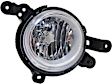 Front, Driver and Passenger Side Fog Lights, With bulb(s), Halogen, For Models Without Driver Assist System, CAPA CERTIFIED