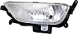 Front, Driver and Passenger Side Fog Lights, With Bulb(s), Halogen