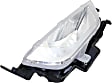 Front, Driver and Passenger Side Fog Lights, With Bulb(s), Halogen