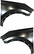 Front, Driver and Passenger Side Fenders, CAPA CERTIFIED