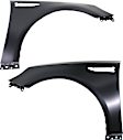 Front, Driver and Passenger Side Fenders, CAPA CERTIFIED