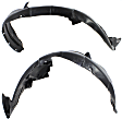 2011 Kia Soul - Front, Driver and Passenger Side Fender Liner, For Models With Moulding
