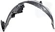 2011 Kia Soul - Front, Driver and Passenger Side Fender Liner, For Models With Moulding