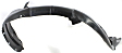 2011 Kia Soul - Front, Driver and Passenger Side Fender Liner, For Models With Moulding