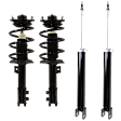 2011 Hyundai Sonata - Front and Rear, Driver and Passenger Side Shock and Fully Loaded Strut, Production Date Before July 22 2010, Without Factory Pro Kit