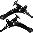 Front, Driver and Passenger Side, Lower Control Arms