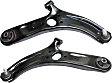 Front, Driver and Passenger Side, Lower Control Arms