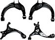 Front and Rear, Driver and Passenger Side, Upper and Lower Control Arms, FWD