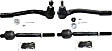 Front, Driver and Passenger Side, Inner and Outer Tie Rod Ends