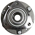 Front and Rear, Driver and Passenger Side Wheel Hub, 6 Lugs, With Bearing